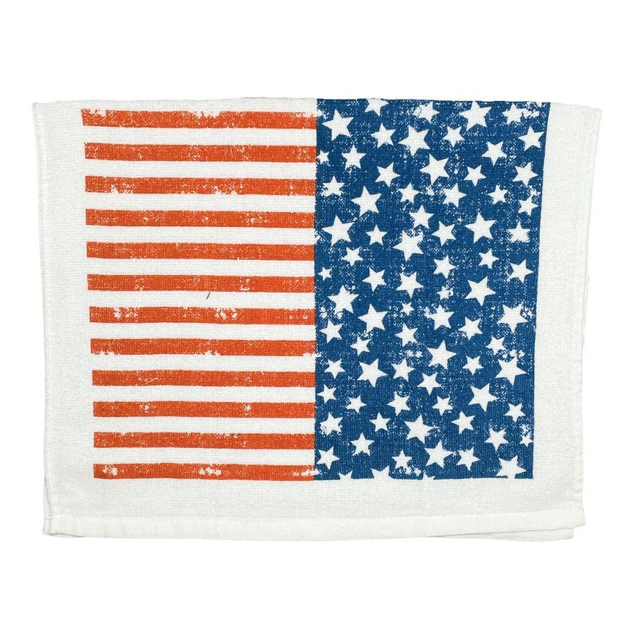 Funny Stars And Stripes Stars And Stripes Awesome Patriotic American Flag Tea Towel Nerdy Fourth of July Tee