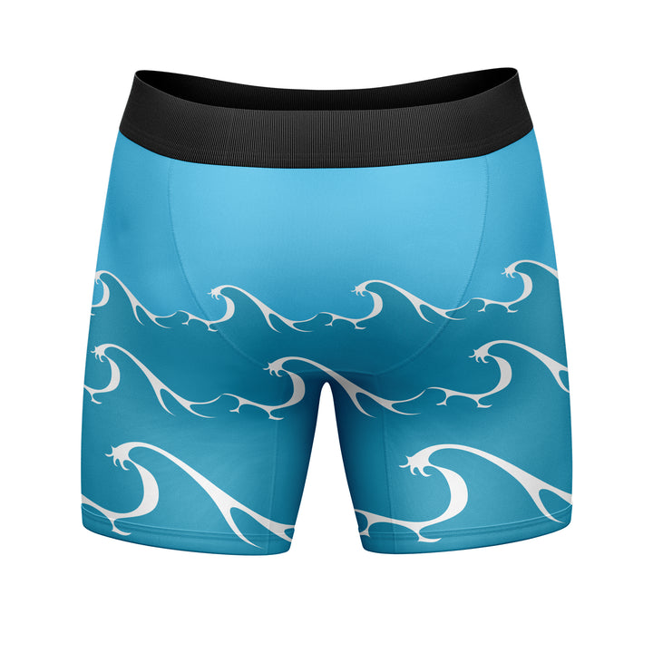 Stop Staring At My Shark Boxer Briefs