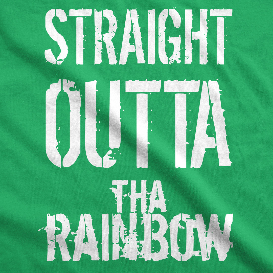 Straight Outta The Rainbow Men's T Shirt