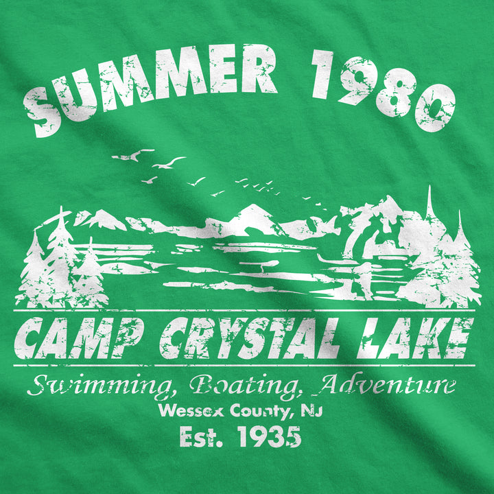 Summer 1980 Camp Crystal Lake Men's T Shirt