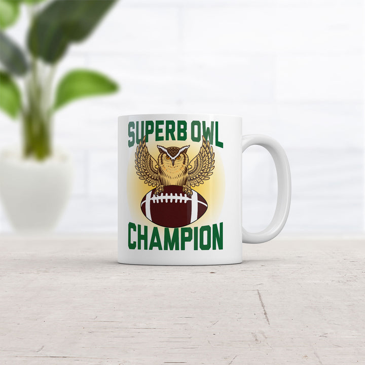 Superb Owl Champion Mug