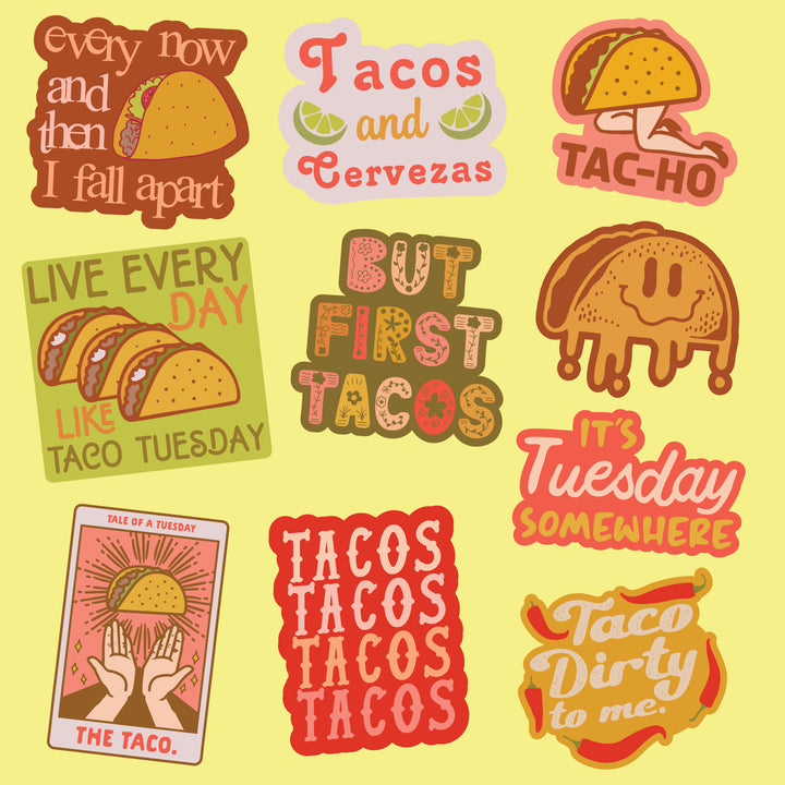 Taco Stickers