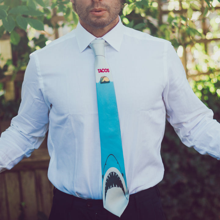 Taco Shark Neck Tie Tie