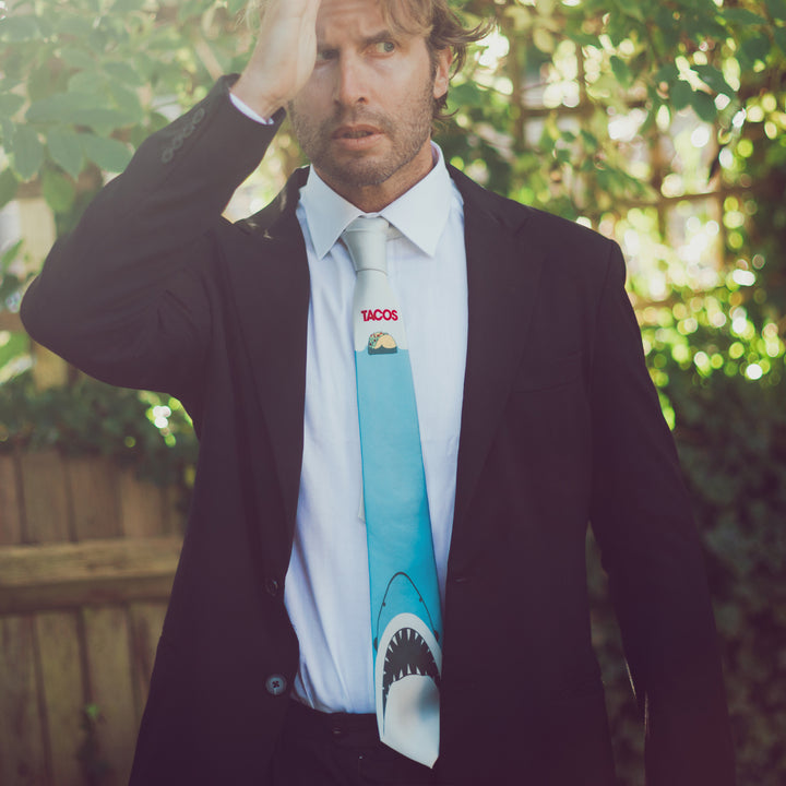 Taco Shark Neck Tie Tie