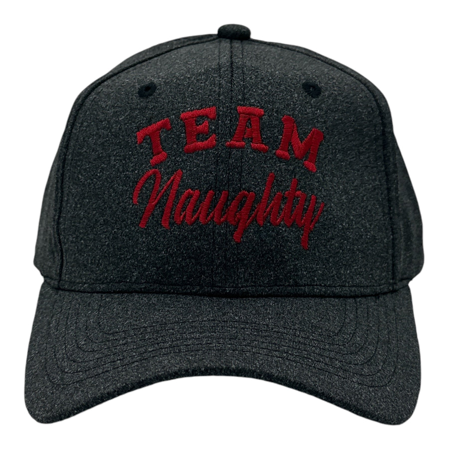 Funny Team Naughty or Nice Hats Nerdy sarcastic Tee