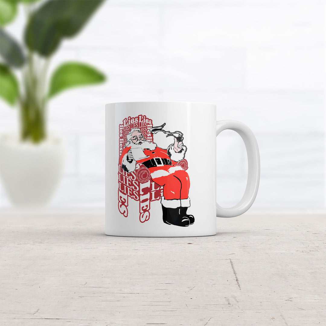 Santas Throne Of Lies Mug