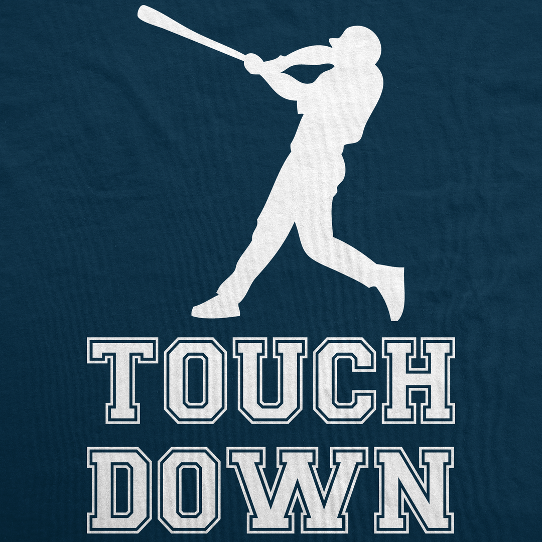 Touch Down Baseball Bat Women's T Shirt