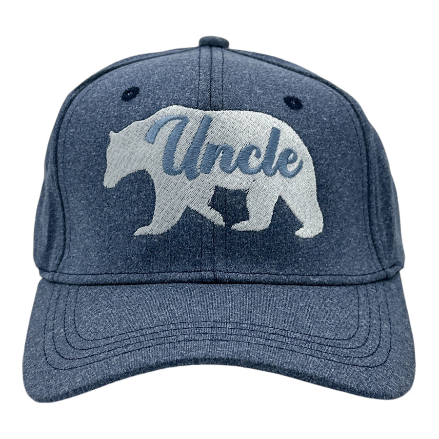 Funny Blue - Uncle Bear Uncle Bear Nerdy sarcastic Uncle Tee