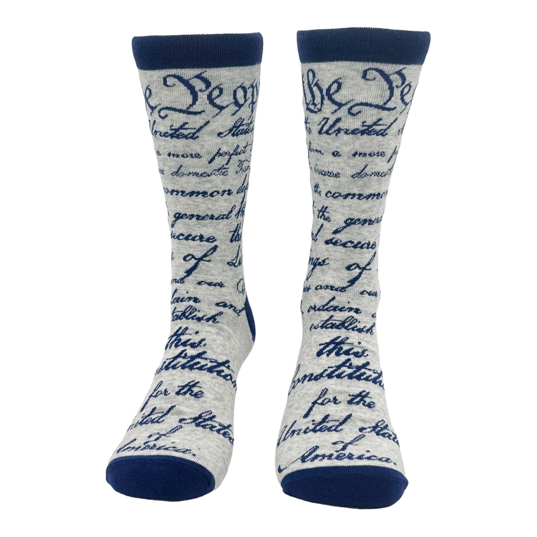 Men's US Constitution Socks