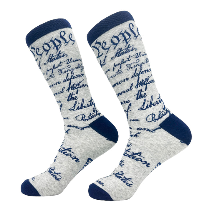 Men's US Constitution Socks