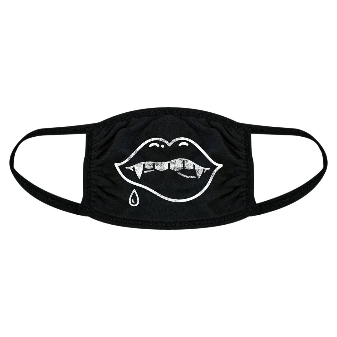 Funny Black Sexy Vampire Face Mask Nerdy Halloween Sex Tee