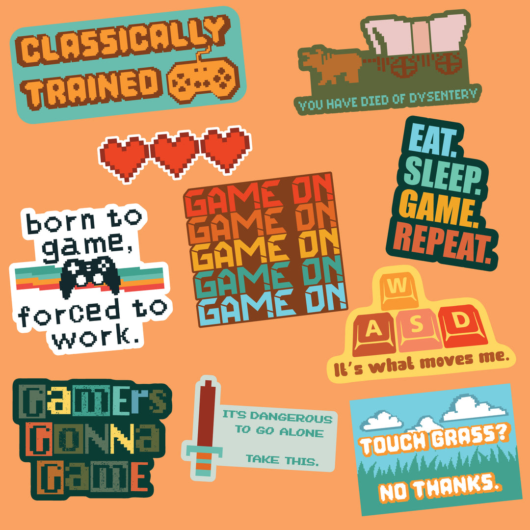 Video Game Stickers