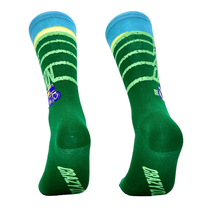 Men's We Ride At Dawn Grass Socks