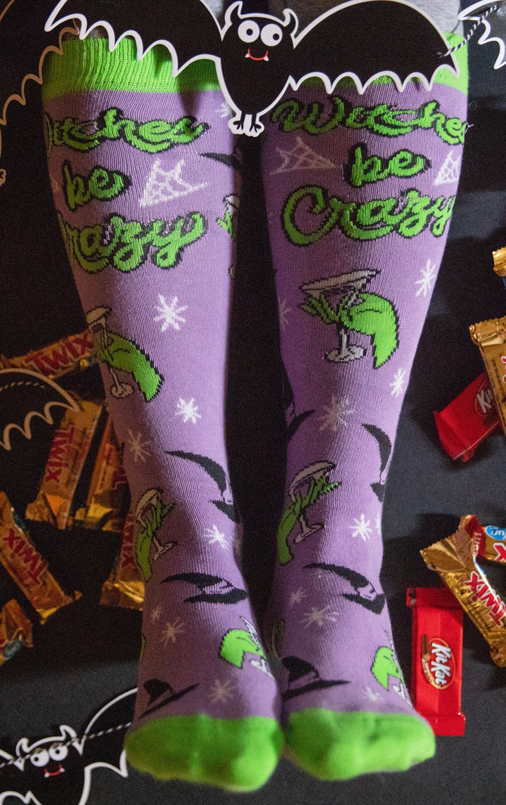 Womens Halloween Socks Funny Spooky October Fall Novelty Graphic Footwear