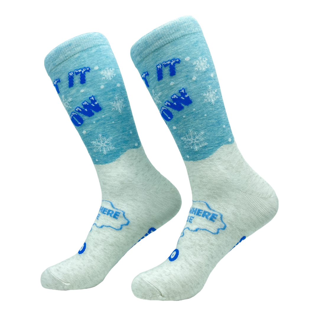 Women's Let It Snow Somewhere Else Socks