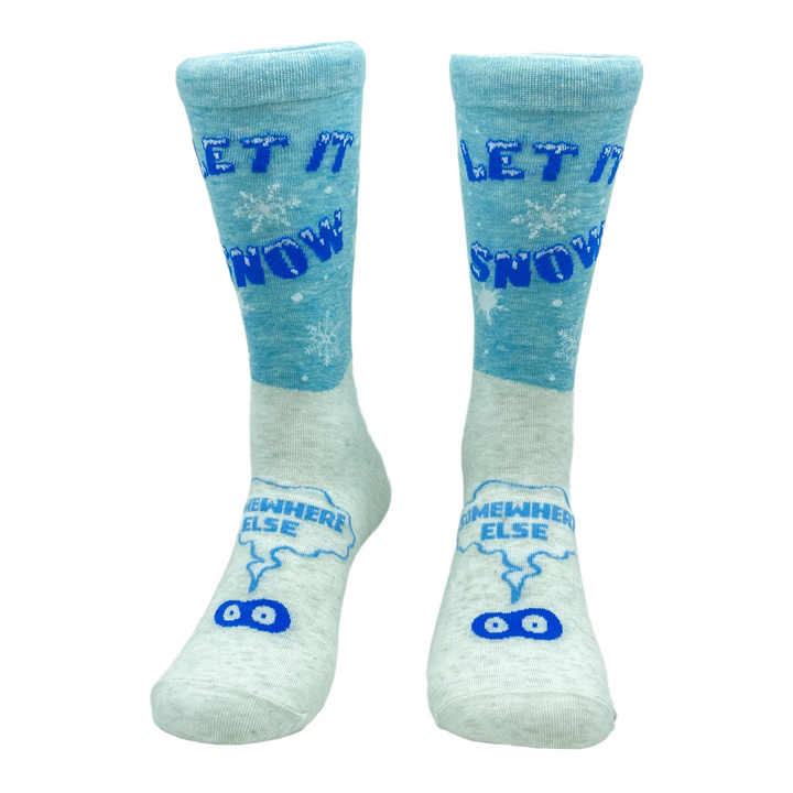 Women's Let It Snow Somewhere Else Socks