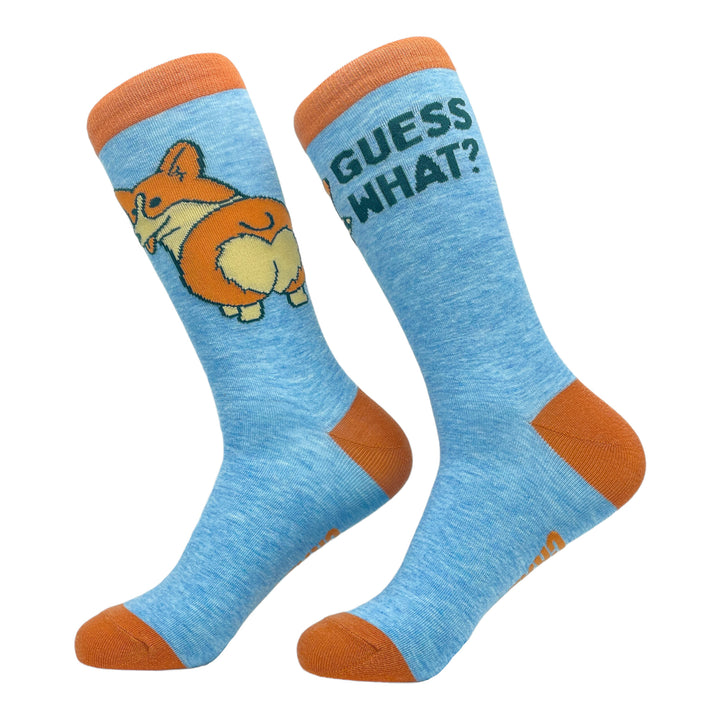 Youth Guess What Corgi Butt Socks