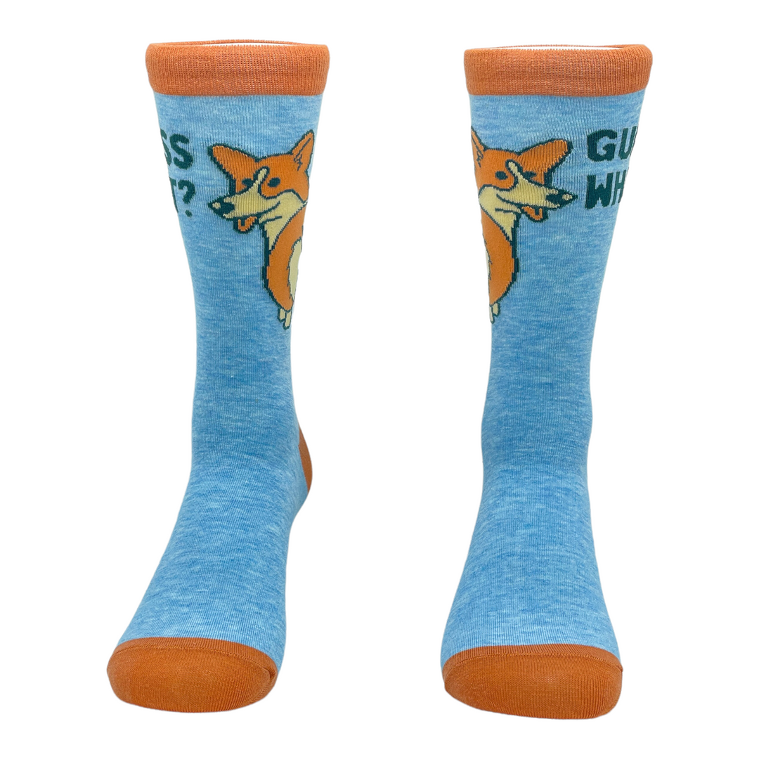 Women's Guess What Corgi Butt Socks