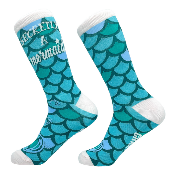 Womens Secretly A Mermaid Socks