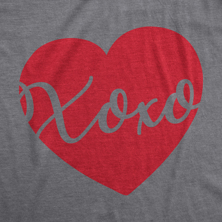 XOXO Script Heart Women's T Shirt