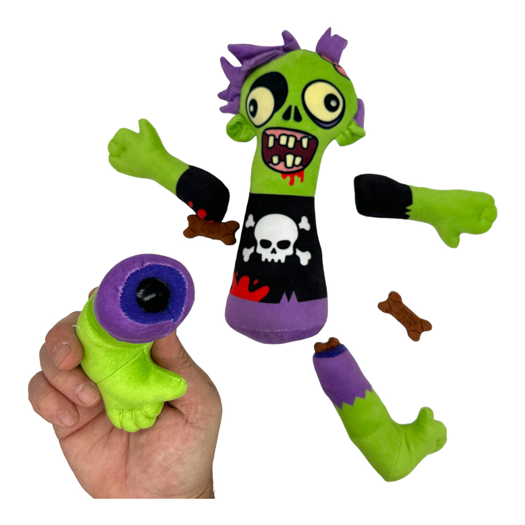 Zombie Rip and Reveal Dog Toy