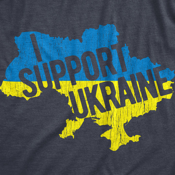 I Support Ukraine Women's T Shirt