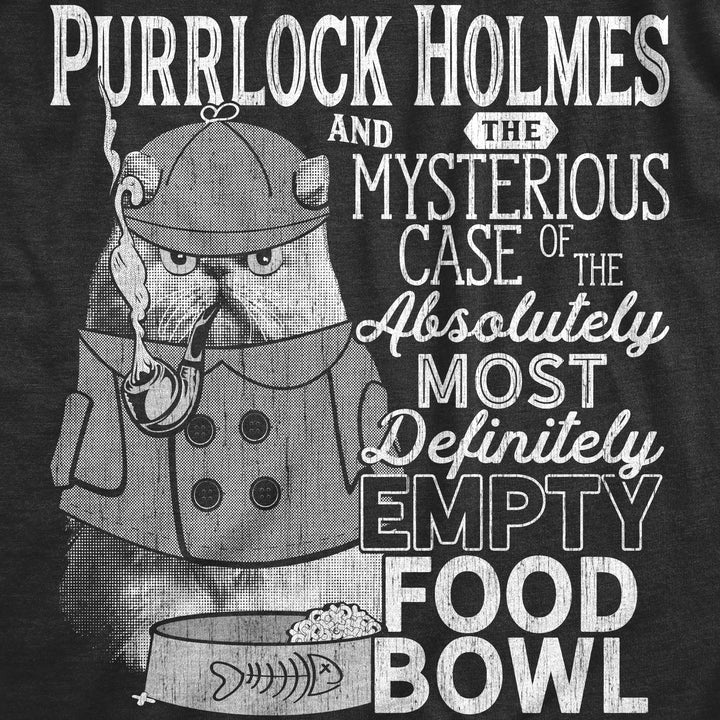 Purrlock Holmes Women's T Shirt