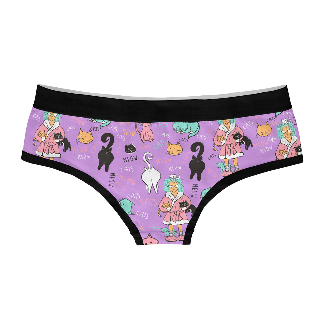 Cat Lady Hipster Underwear