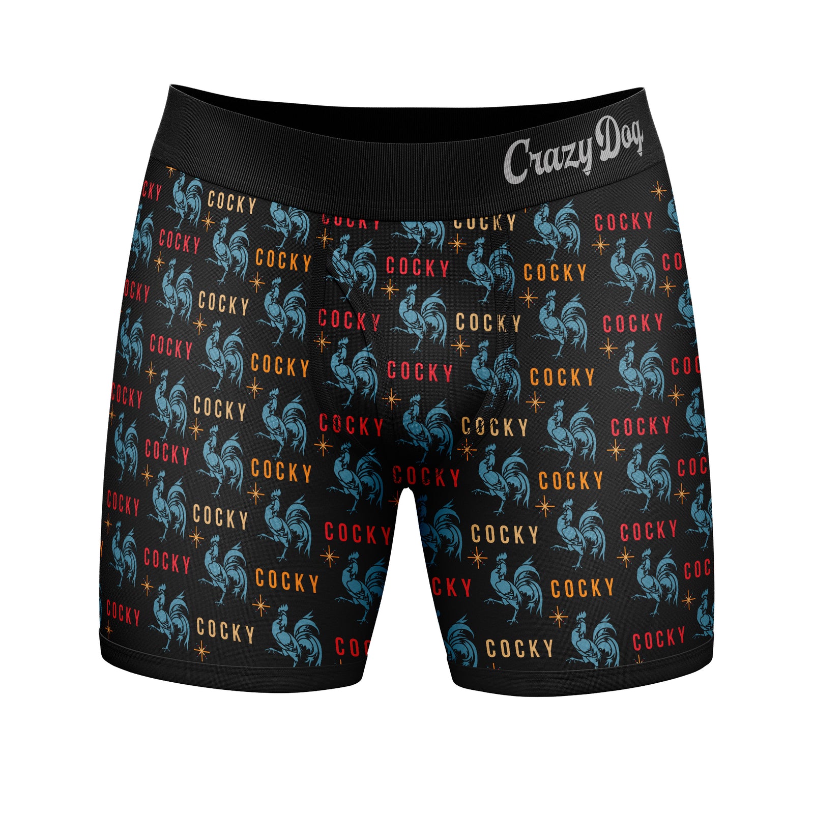 Mens My Dog Thinks Im Cool Boxer Briefs Funny Saying Cool Graphic Unde –  Nerdy Shirts