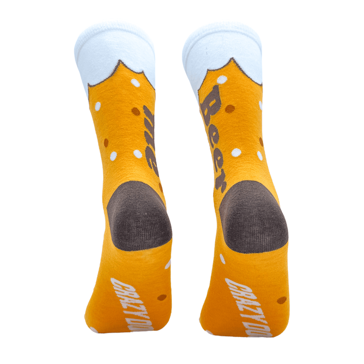 Men's Beer Me Socks  -  Crazy Dog T-Shirts