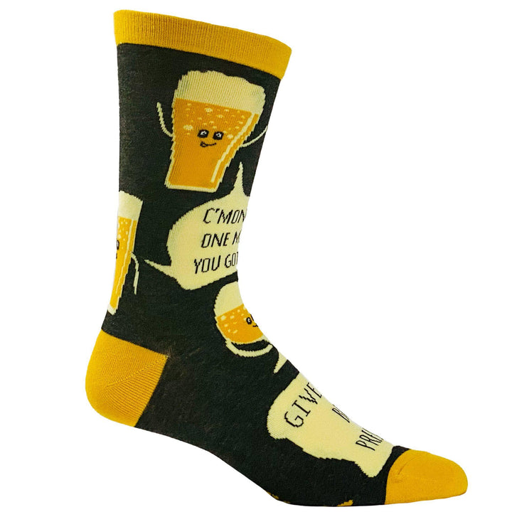 Men's Beer Pressure Socks - Crazy Dog T-Shirts