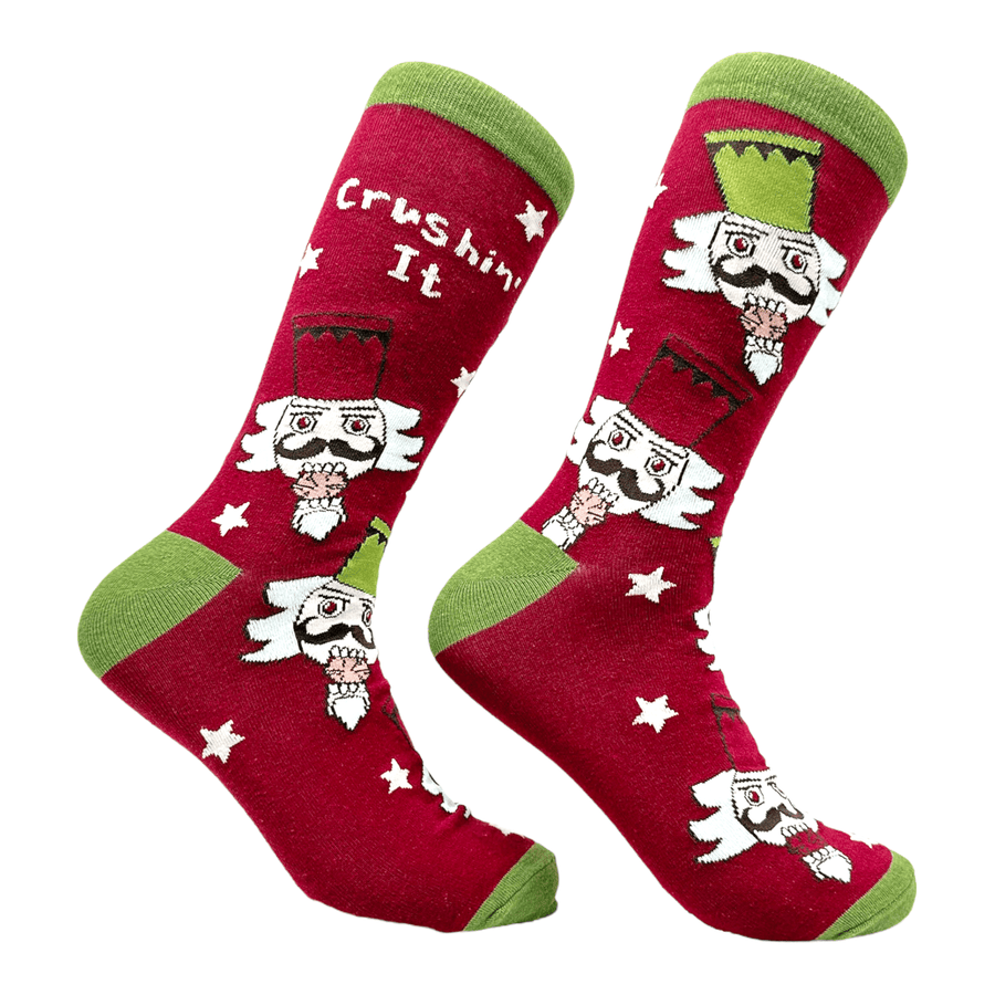 Men's Crushin It Socks  -  Crazy Dog T-Shirts