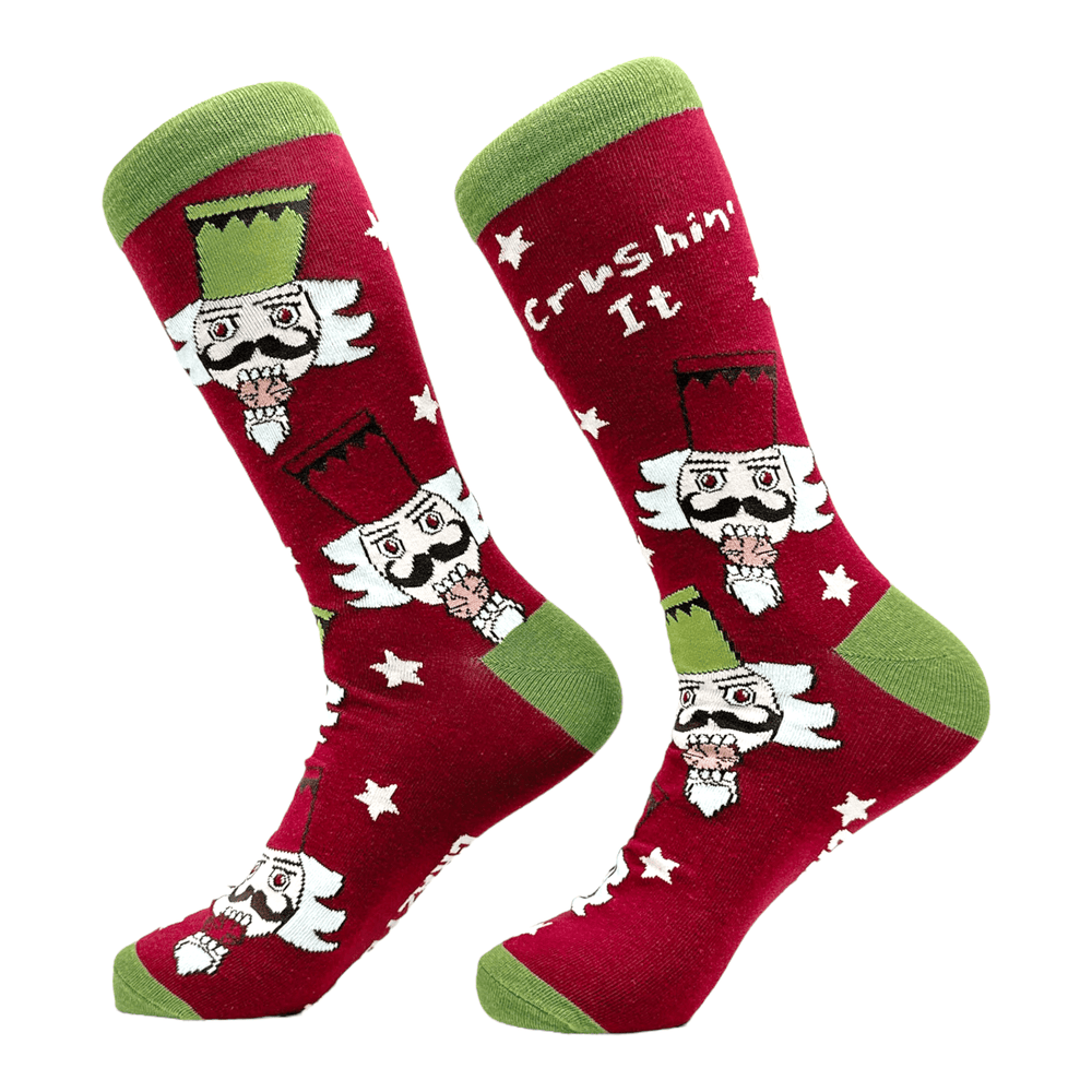 Men's Crushin It Socks  -  Crazy Dog T-Shirts