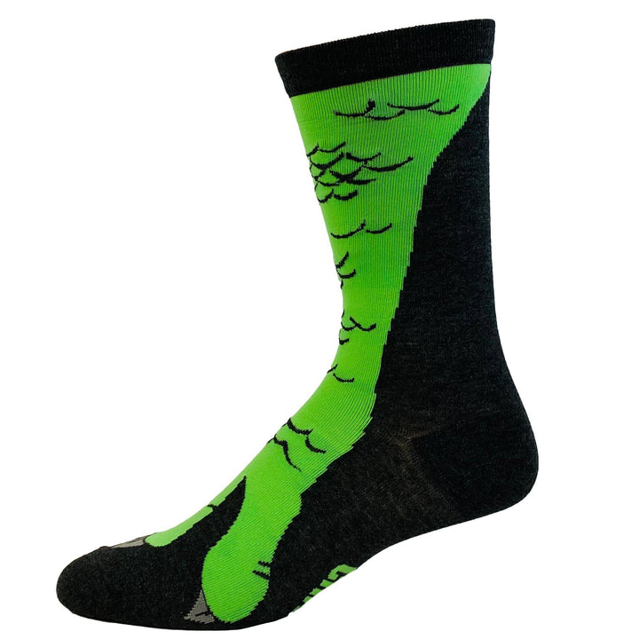 Men's Dinosaur Foot Socks - Crazy Dog T-Shirts