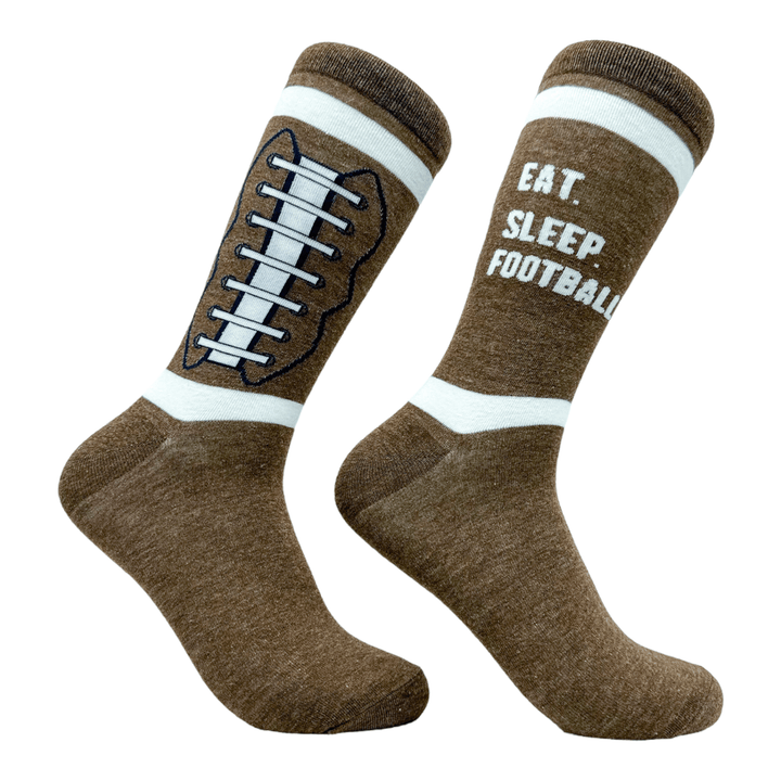 Men's Eat Sleep Football Socks  -  Crazy Dog T-Shirts