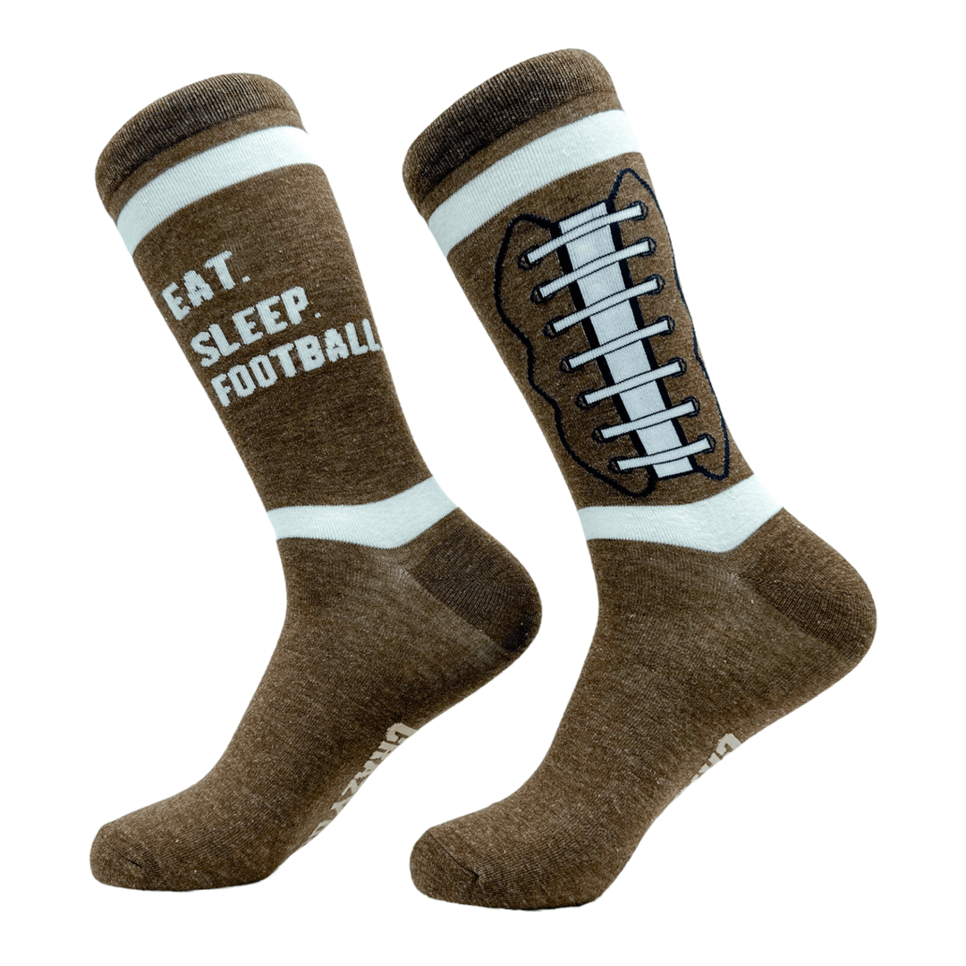 Men's Eat Sleep Football Socks  -  Crazy Dog T-Shirts