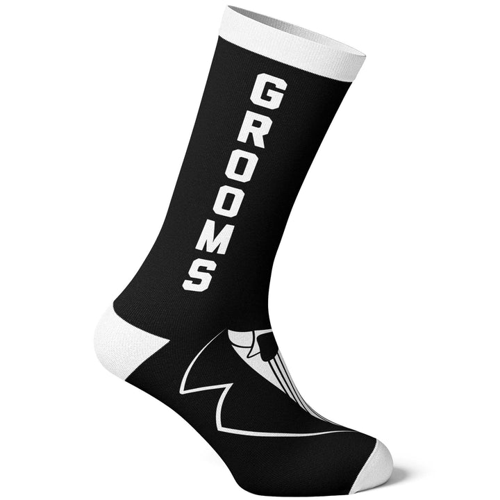 Men's Grooms Man Socks  -  Crazy Dog T-Shirts