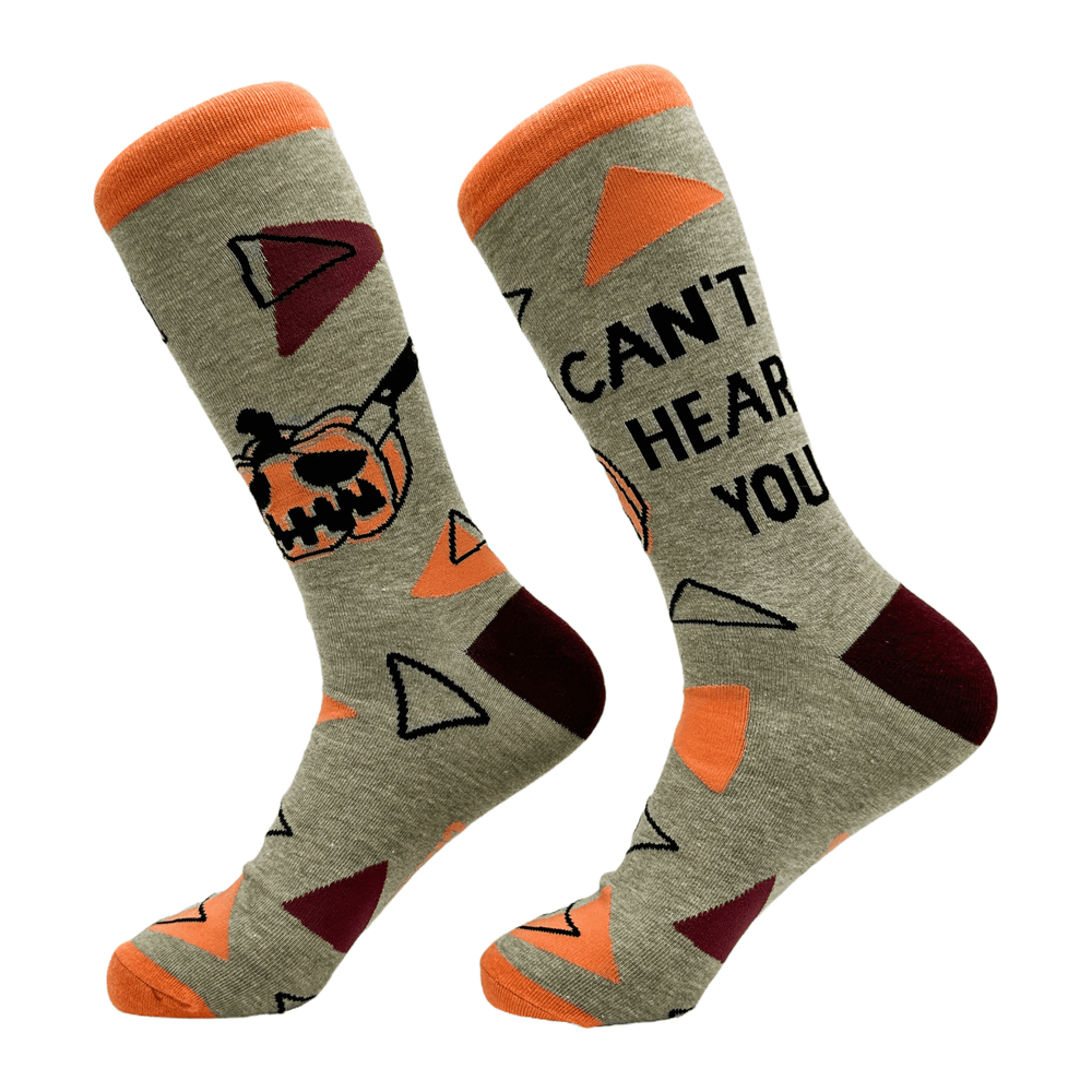 Men's I Cant Hear You Socks  -  Crazy Dog T-Shirts