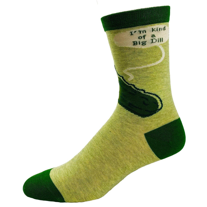 Men's I'm Kind Of A Big Dill Socks - Crazy Dog T-Shirts