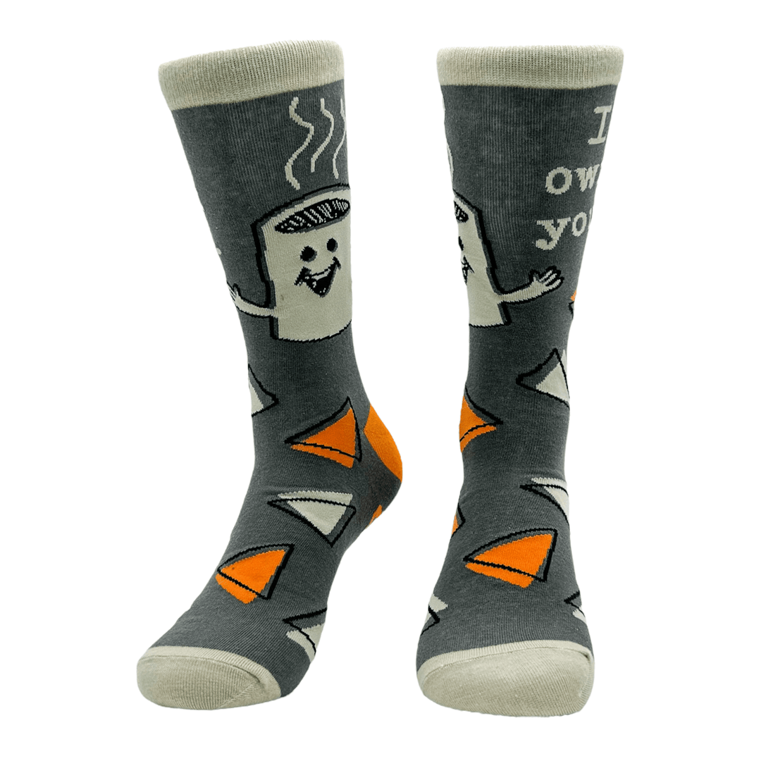 Men's I Own You Coffee Socks  -  Crazy Dog T-Shirts