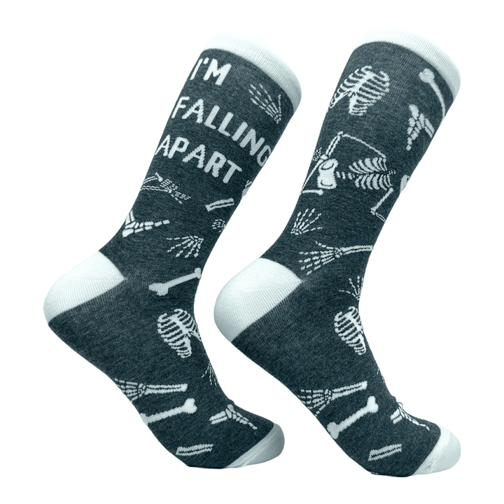 Men's Im Falling Apart Socks  -  Crazy Dog T-Shirts