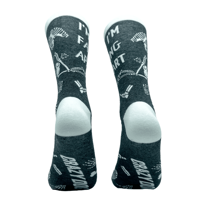 Men's Im Falling Apart Socks  -  Crazy Dog T-Shirts