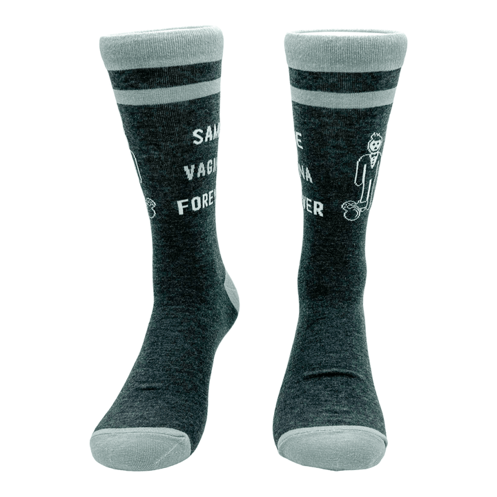 Men's Same Vagina Forever Socks  -  Crazy Dog T-Shirts