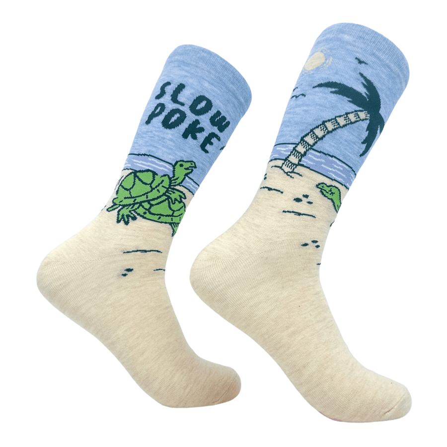 Men's Slow Poke Socks  -  Crazy Dog T-Shirts