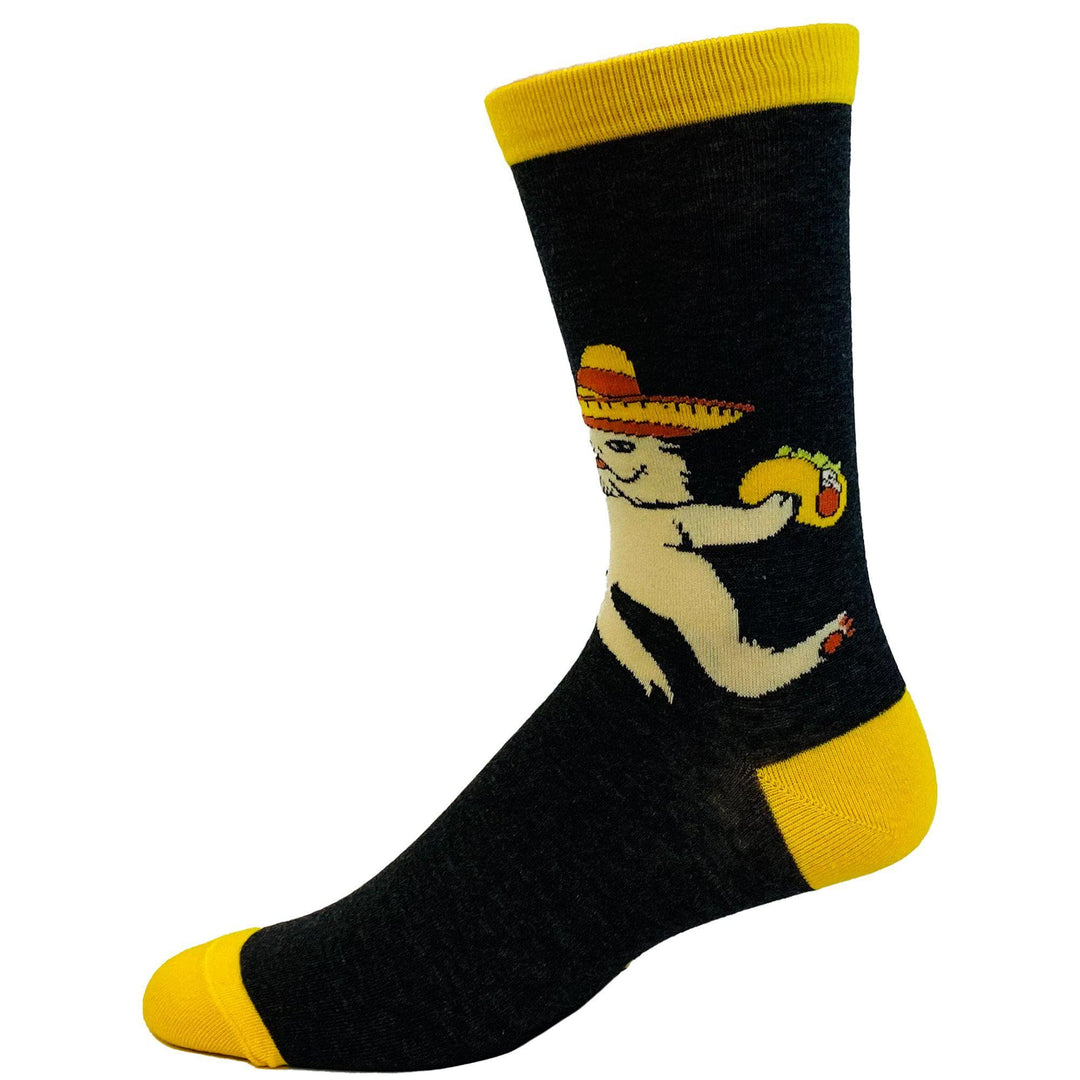 Men's Tacos And Cervezas Socks - Crazy Dog T-Shirts