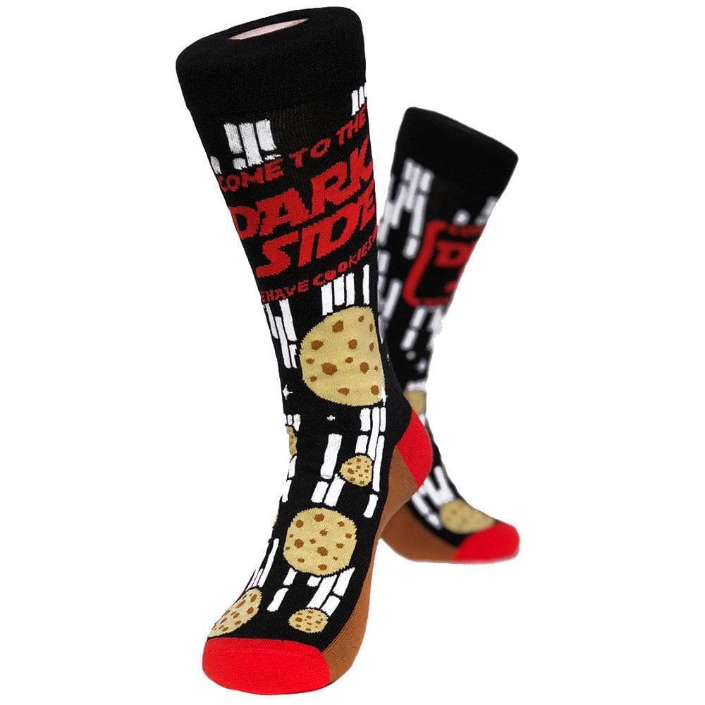 Mens Come To The Dark Side, We Have Cookies Socks  -  Crazy Dog T-Shirts