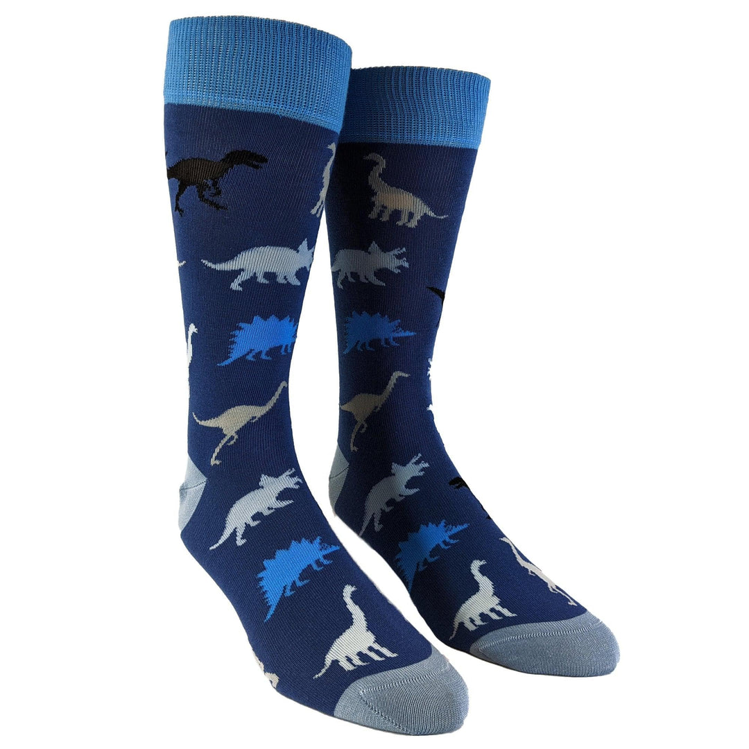 Mens Dinosaurs Socks  -  Crazy Dog T-Shirts