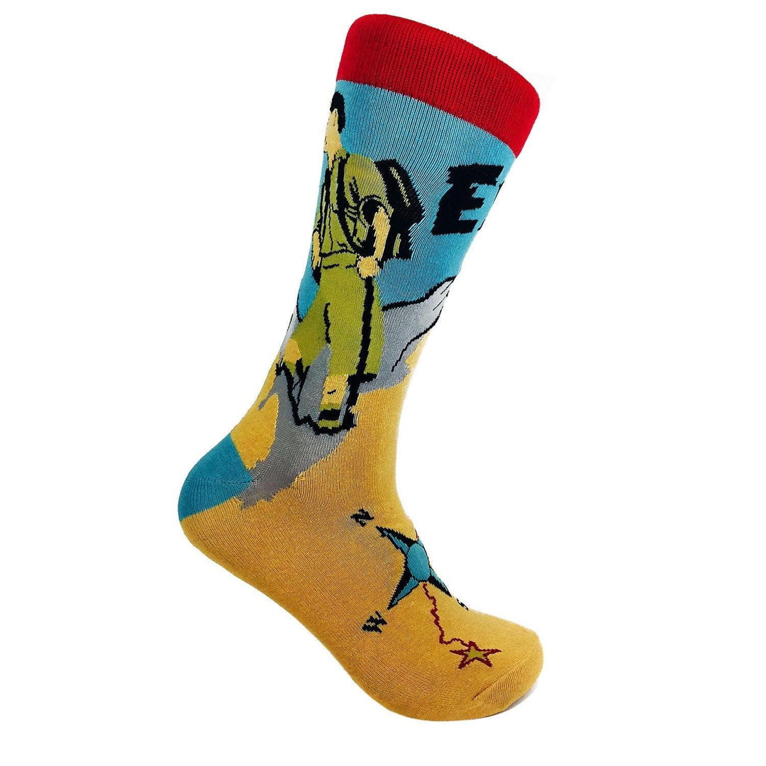 Mens Explore Socks  -  Crazy Dog T-Shirts