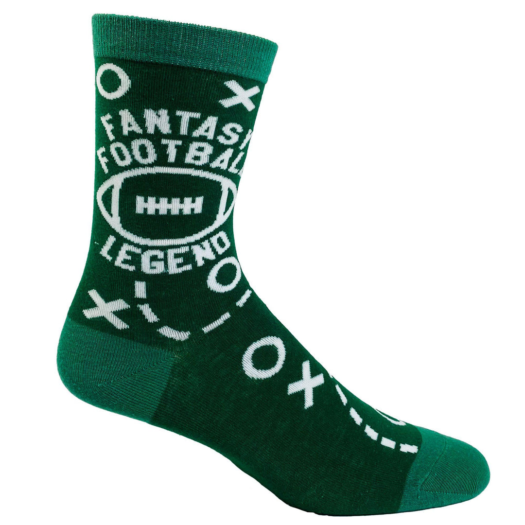 Mens Fantasy Football Legend Socks - Crazy Dog T-Shirts