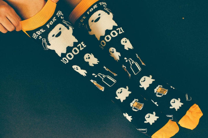 Mens Halloween Socks  -  Crazy Dog T-Shirts